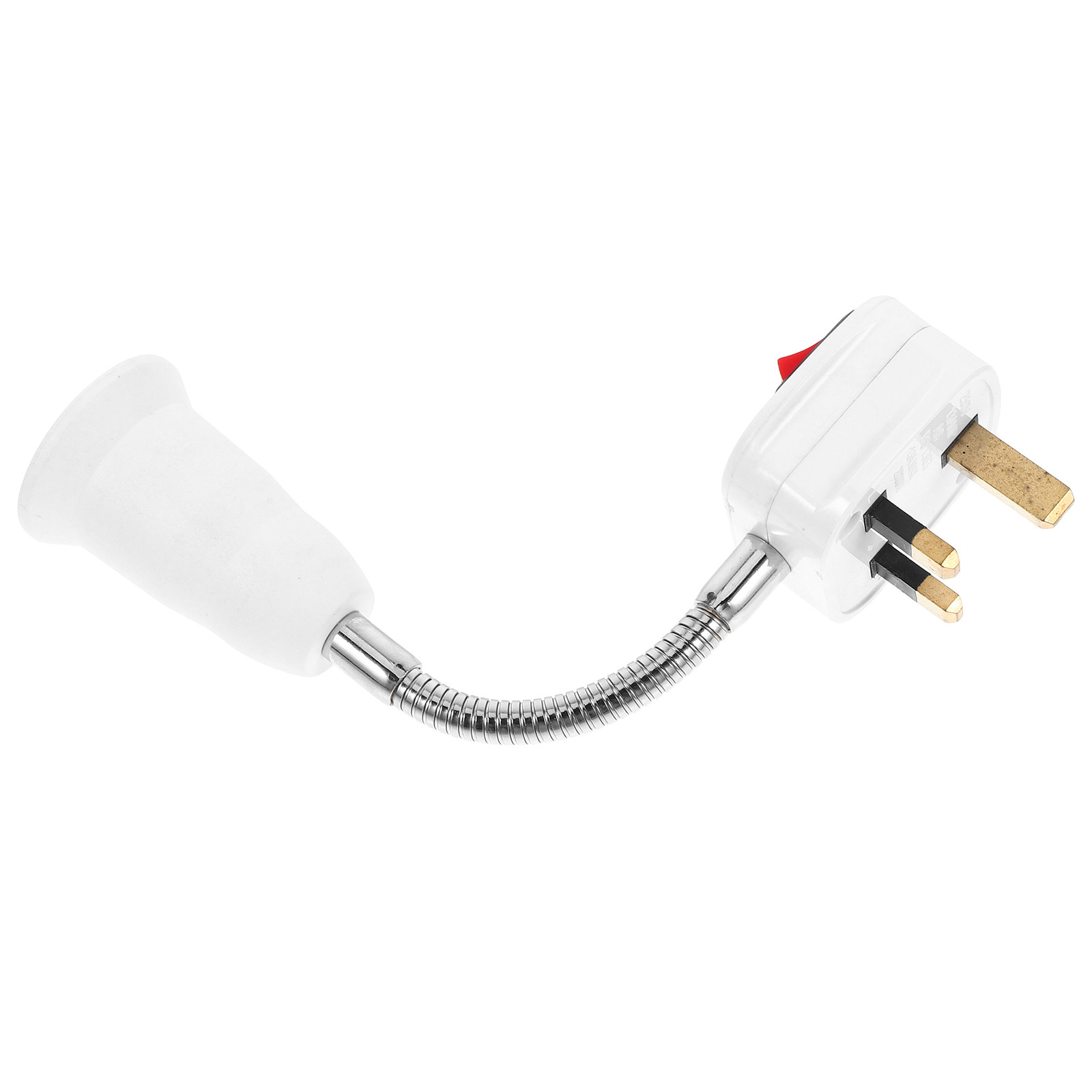 Home Office Of Uk - Flexible Gooseneck E27 Socket Adapter with