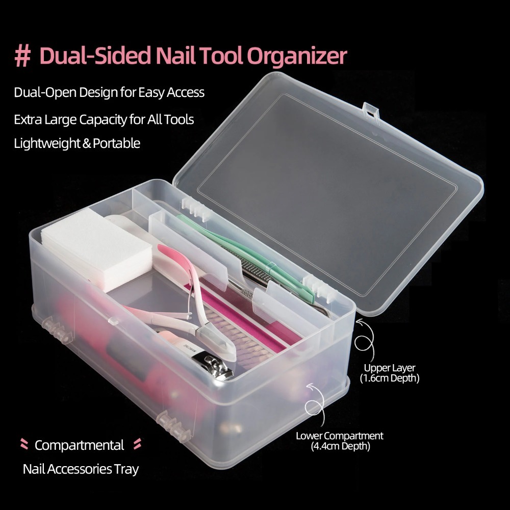 File Cabinet Drawer - Dual-Open 2-Tier Super Capacity Pp Storage