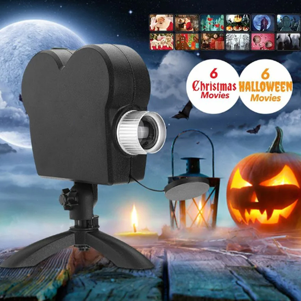 Home Office Of Uk - Fashion Halloween Christmas Window Projector Outdoor