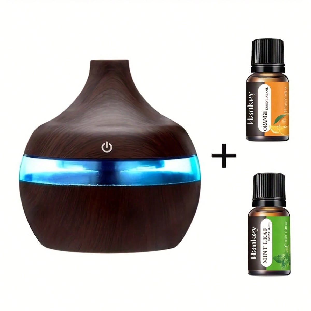 Home Office Gear - 2-In-1 Wood Air Humidifier & Aroma