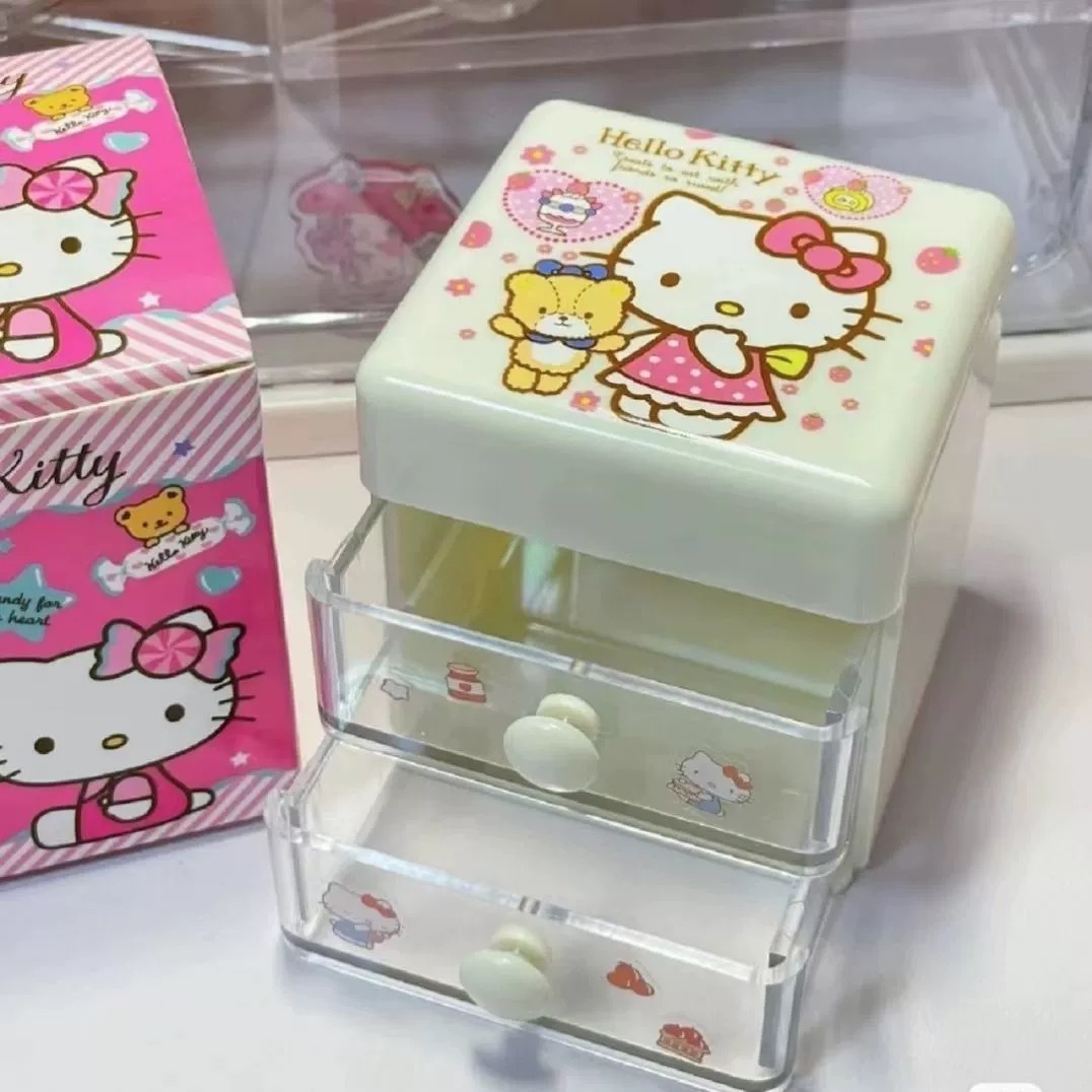 File Cabinet Drawer - Sanrio Hello Kitty Multifunctional Storage Box