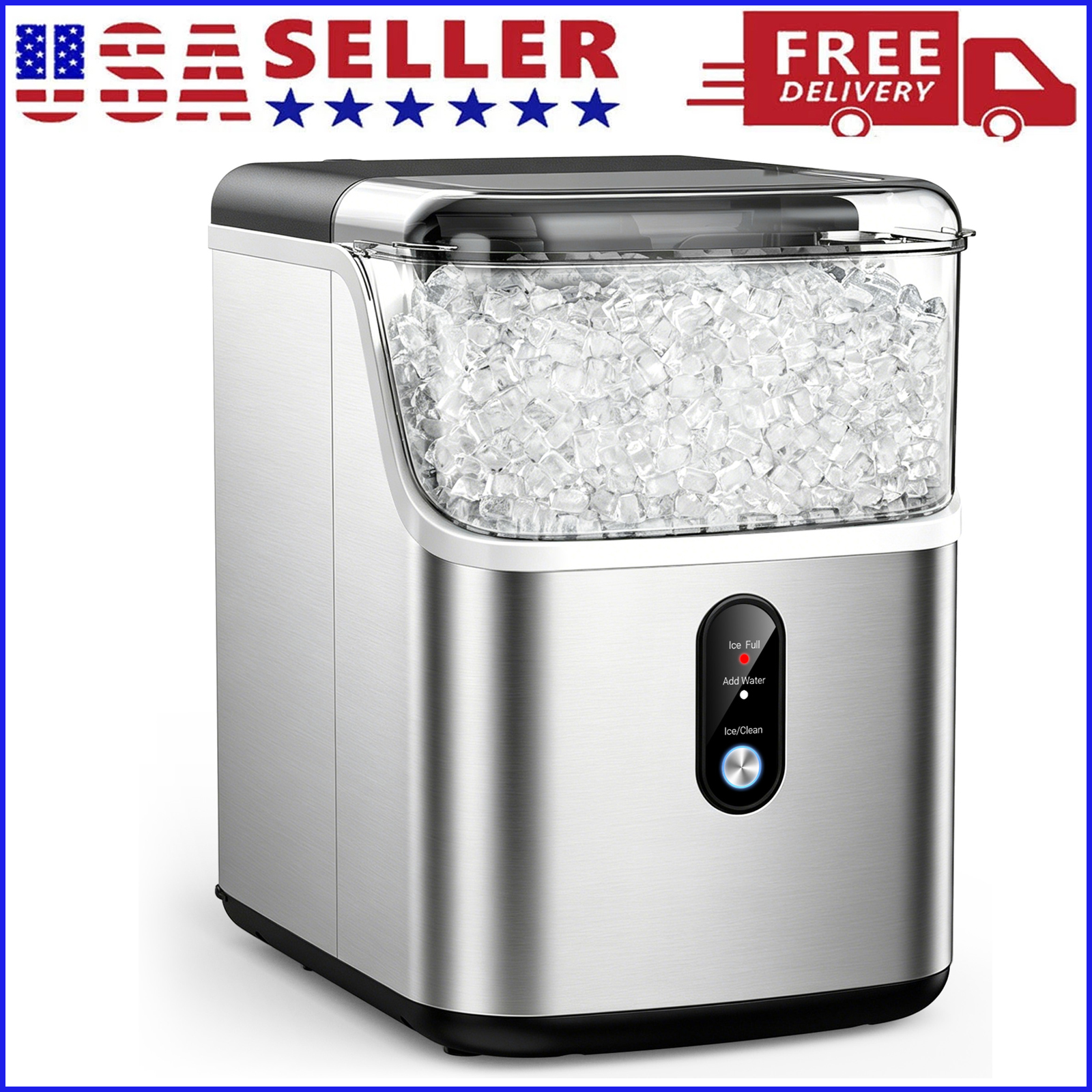 Home Office Gear - Nugget ice Maker countertop, Soft Pebble