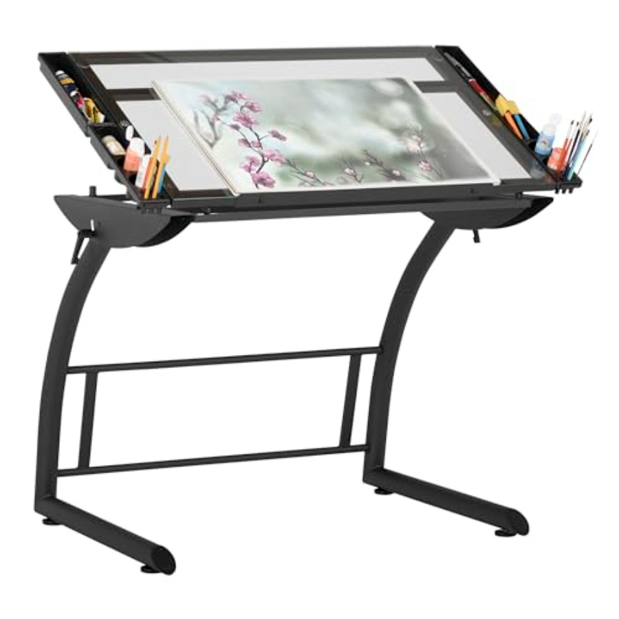 Home Office Free - Triflex Drawing Table Sit to Stand