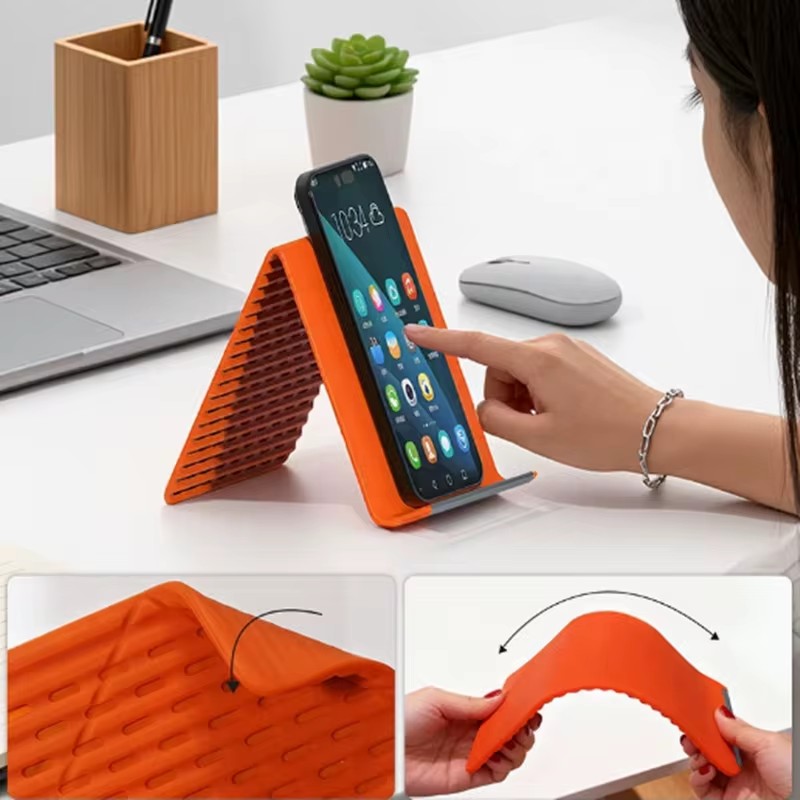 Laptop Stand Foldable - Lazy Portable Phone Stand Silicone Desktop