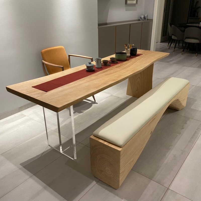 Nordic Solid Wood Acrylic Floa - Home Office Free avis et prix