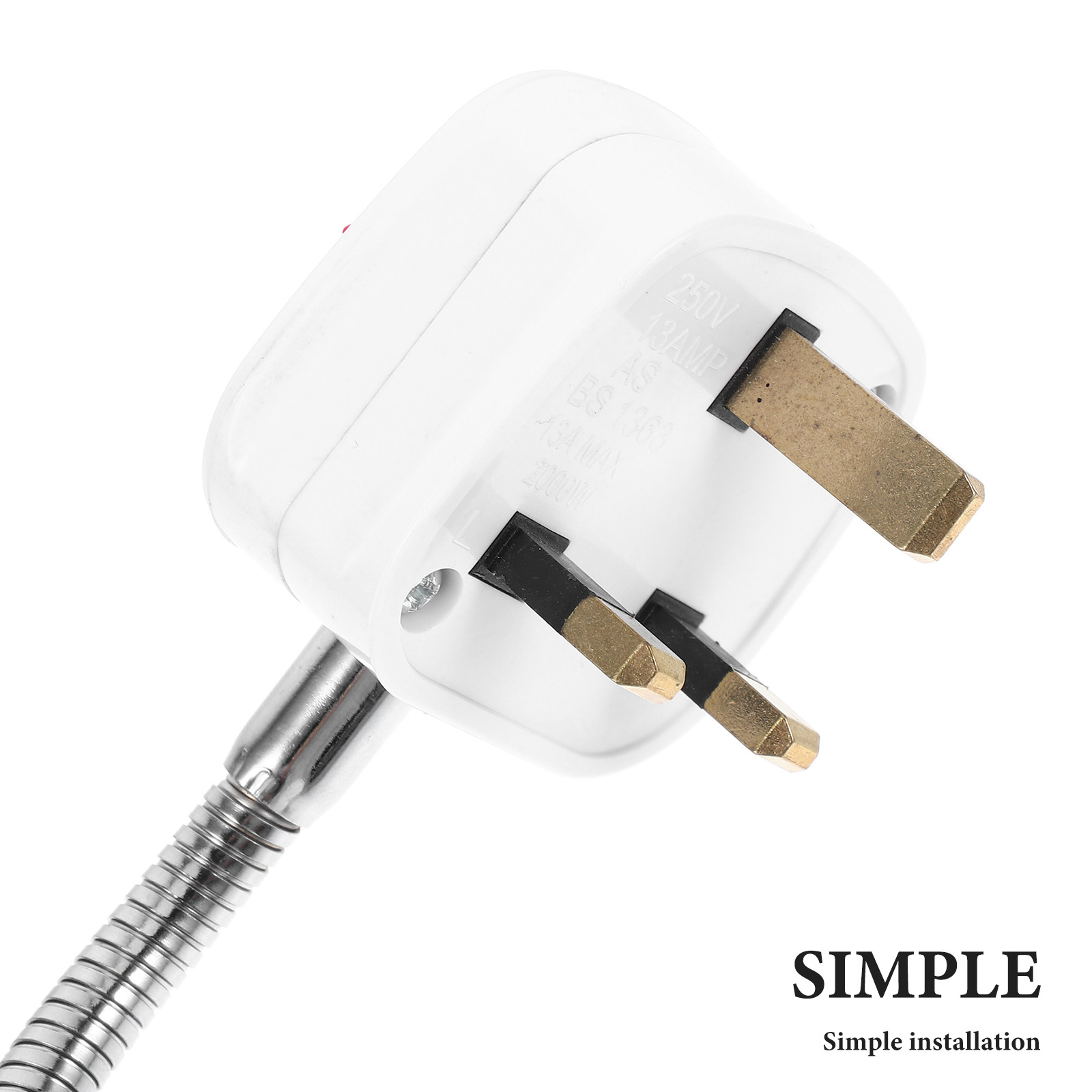 Flexible Gooseneck E27 Socket  - Home Office Of Uk avis et prix