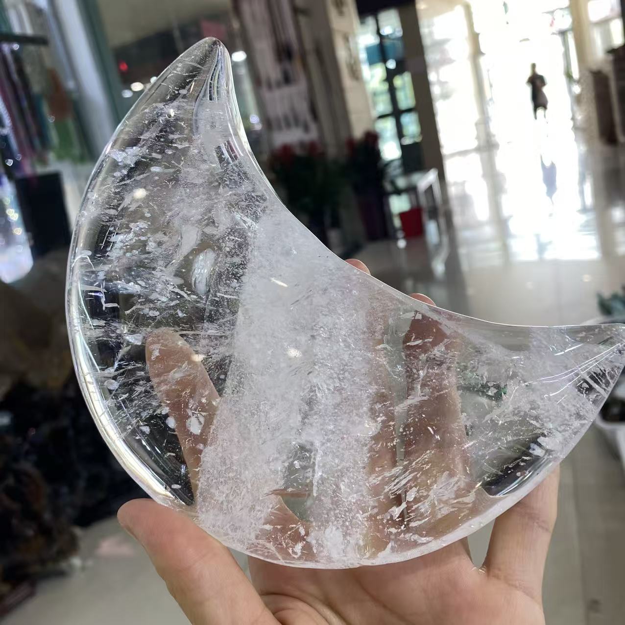 Natural Clean Crystal Moon, En - Home Office Feng Shui avis et prix