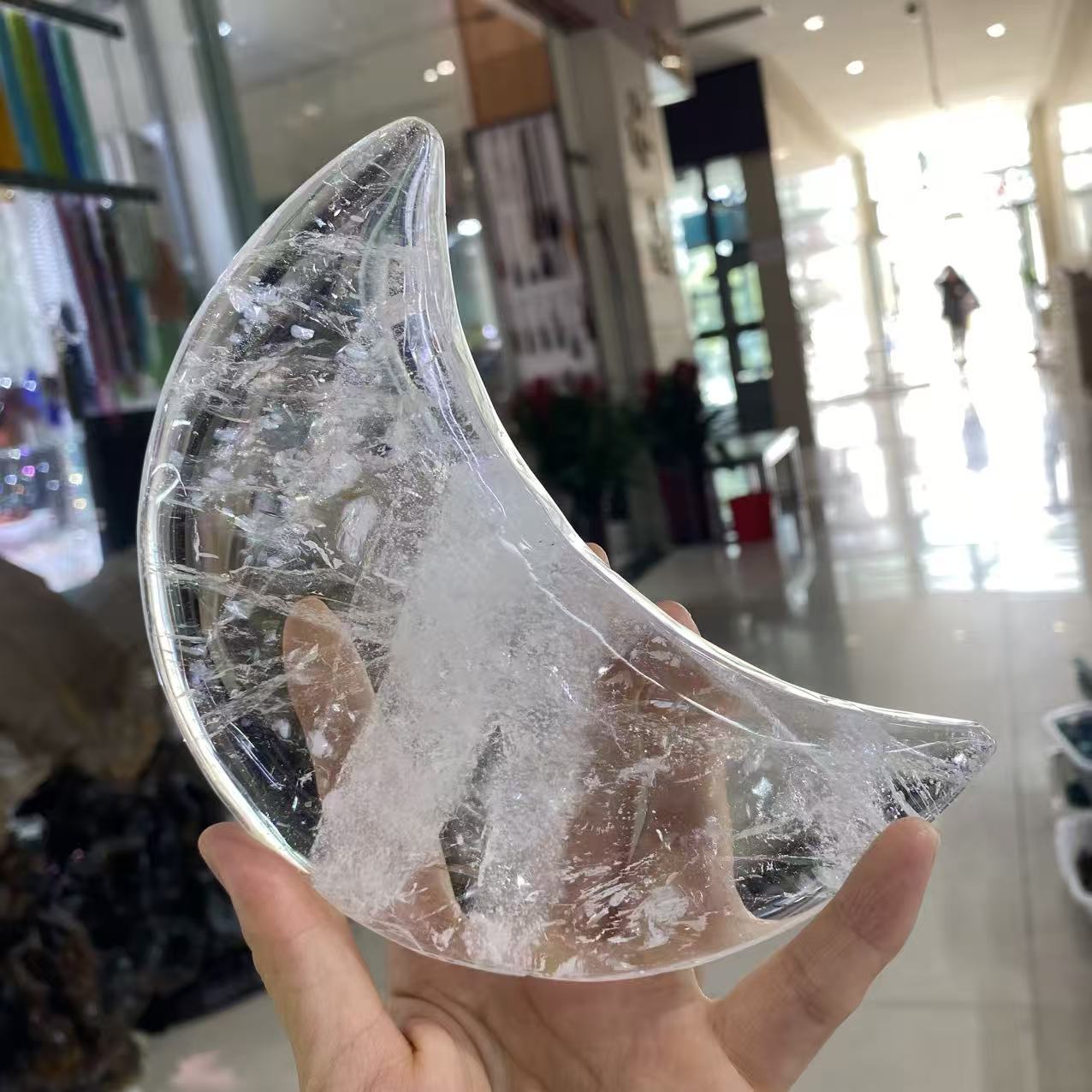 Natural Clean Crystal Moon, En - Home Office Feng Shui avis et prix