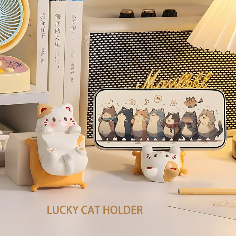 Cute Cartoon Cat Desktop Ornam - Home Office Jobs avis et prix