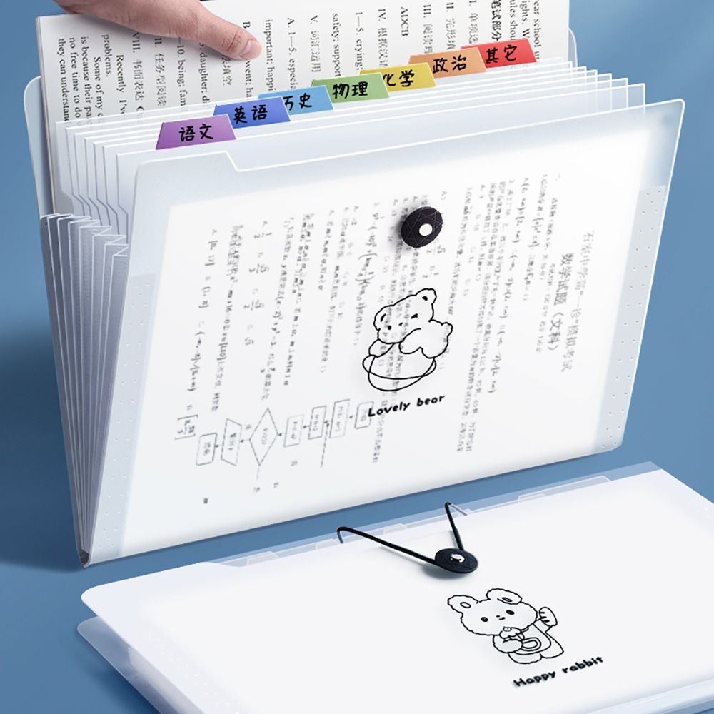 Cartoon Waterproof A4 File Fol - File Cabinet Drawer avis et prix