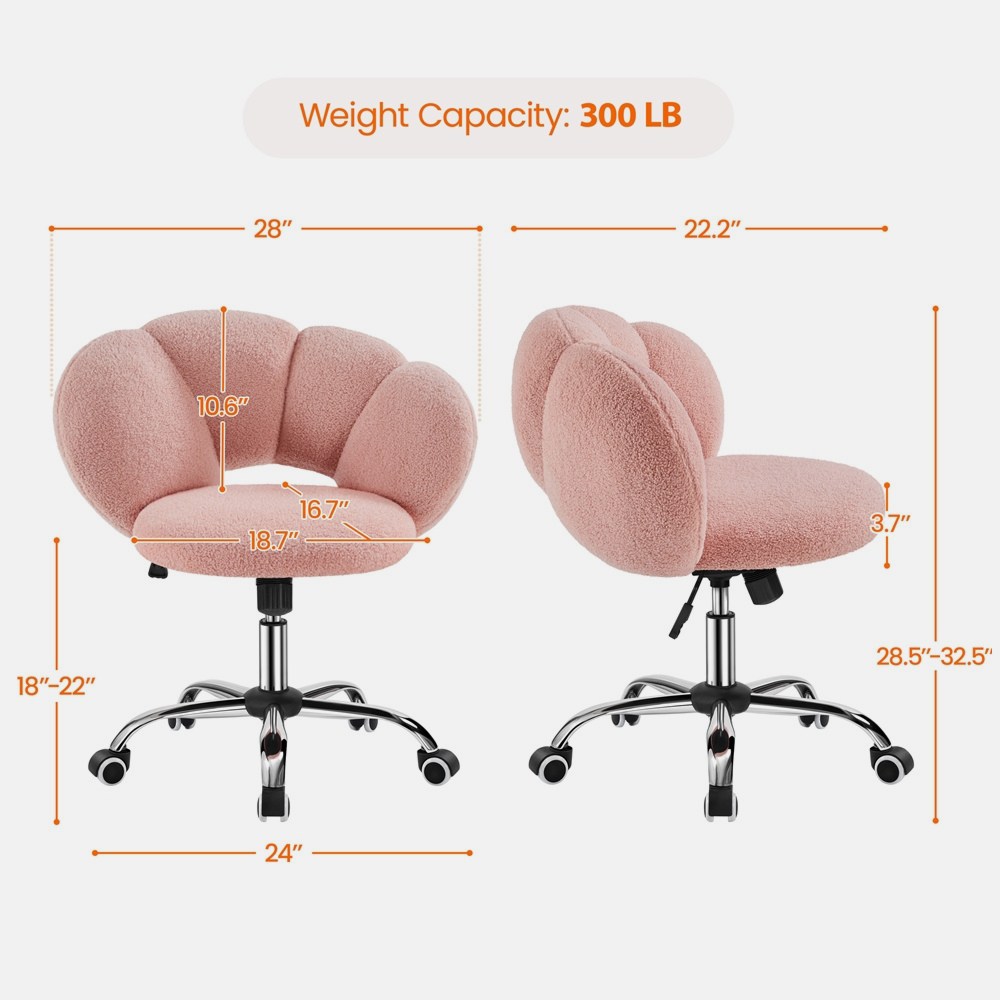 Cloud-Shaped Upholstered Vanit - Home Office Free avis et prix