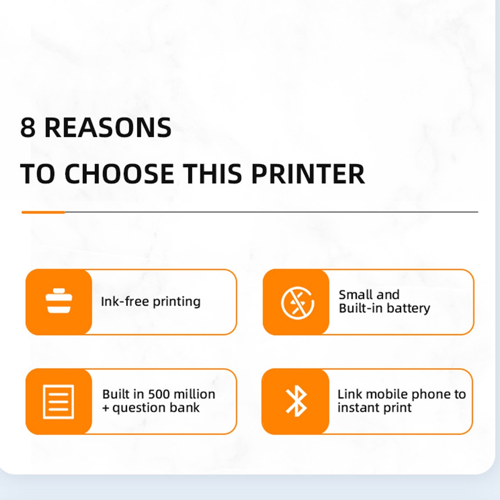 AS62 Portable A4 Thermal Print - Home Office Questions avis et prix