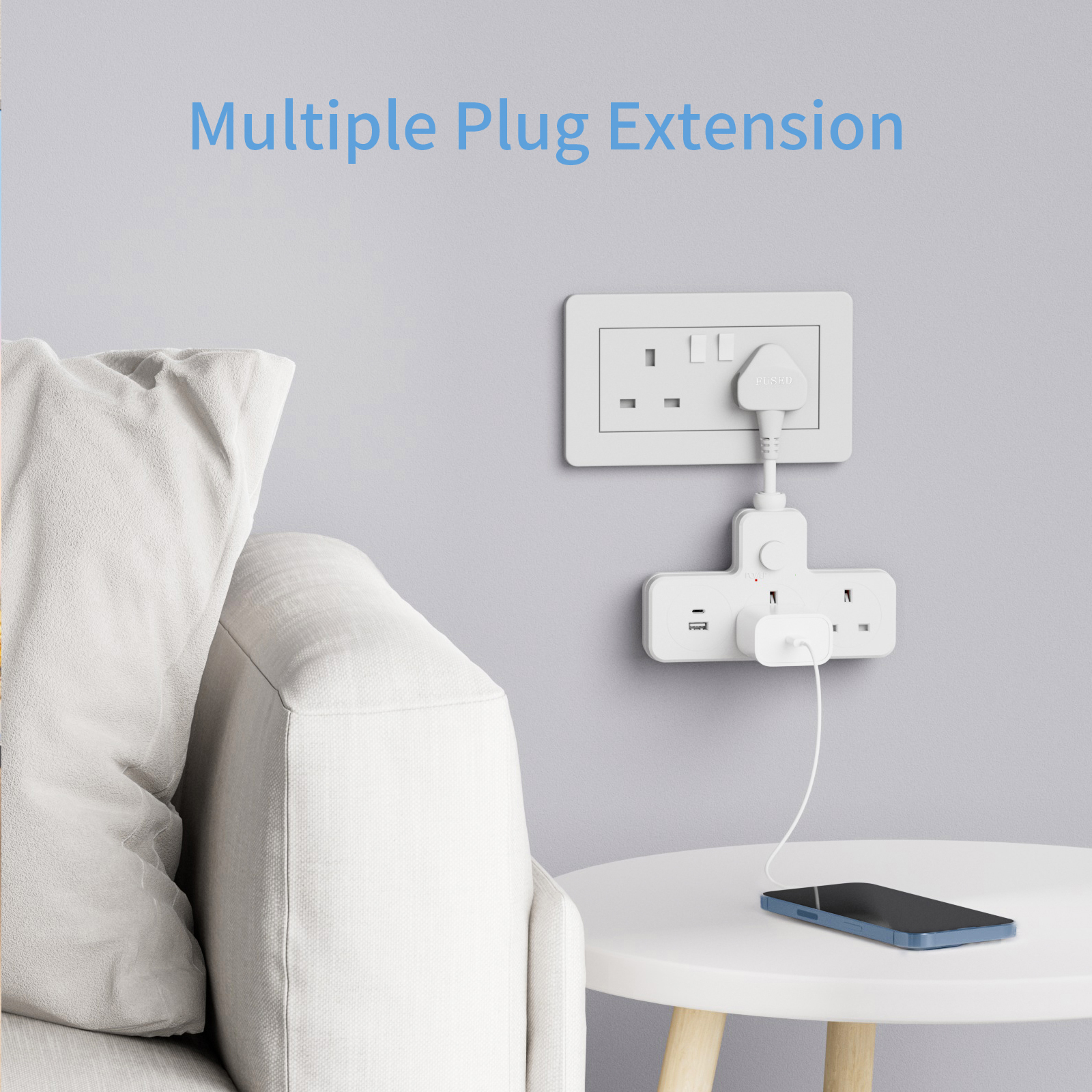UK Power Plug Wall Outlet 13A  - Home Office Of Uk avis et prix