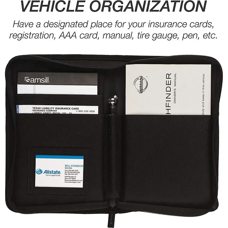 Nylon Car Registration Insuran - Rolling File Cart avis et prix
