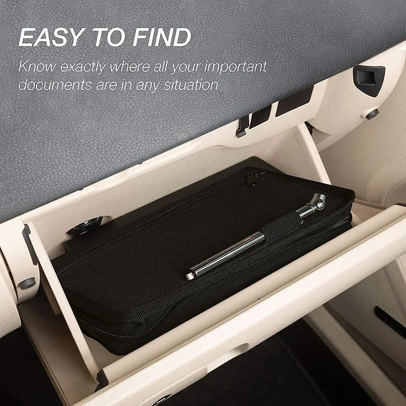 Nylon Car Registration Insuran - Rolling File Cart avis et prix