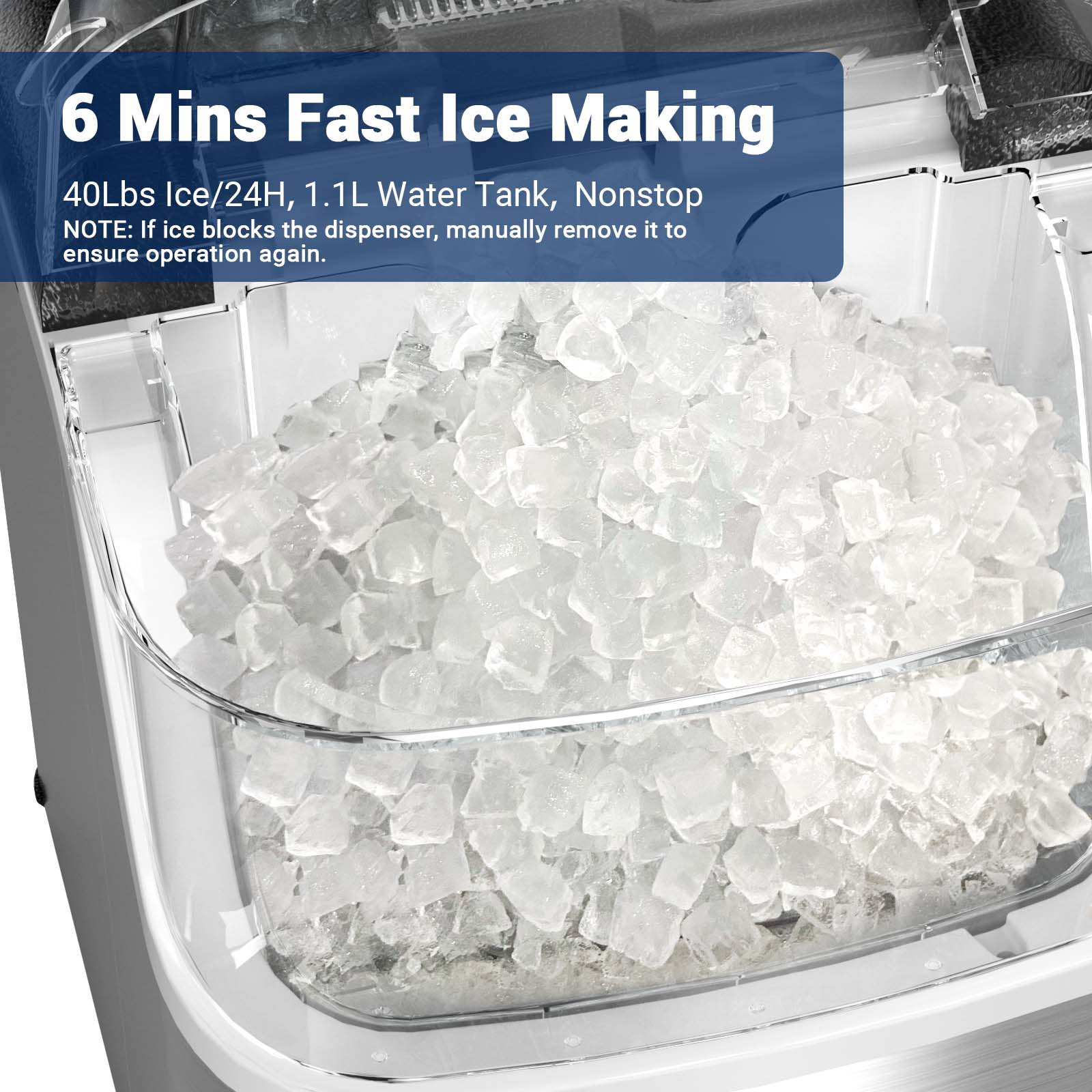 Nugget ice Maker countertop, S - Home Office Gear avis et prix