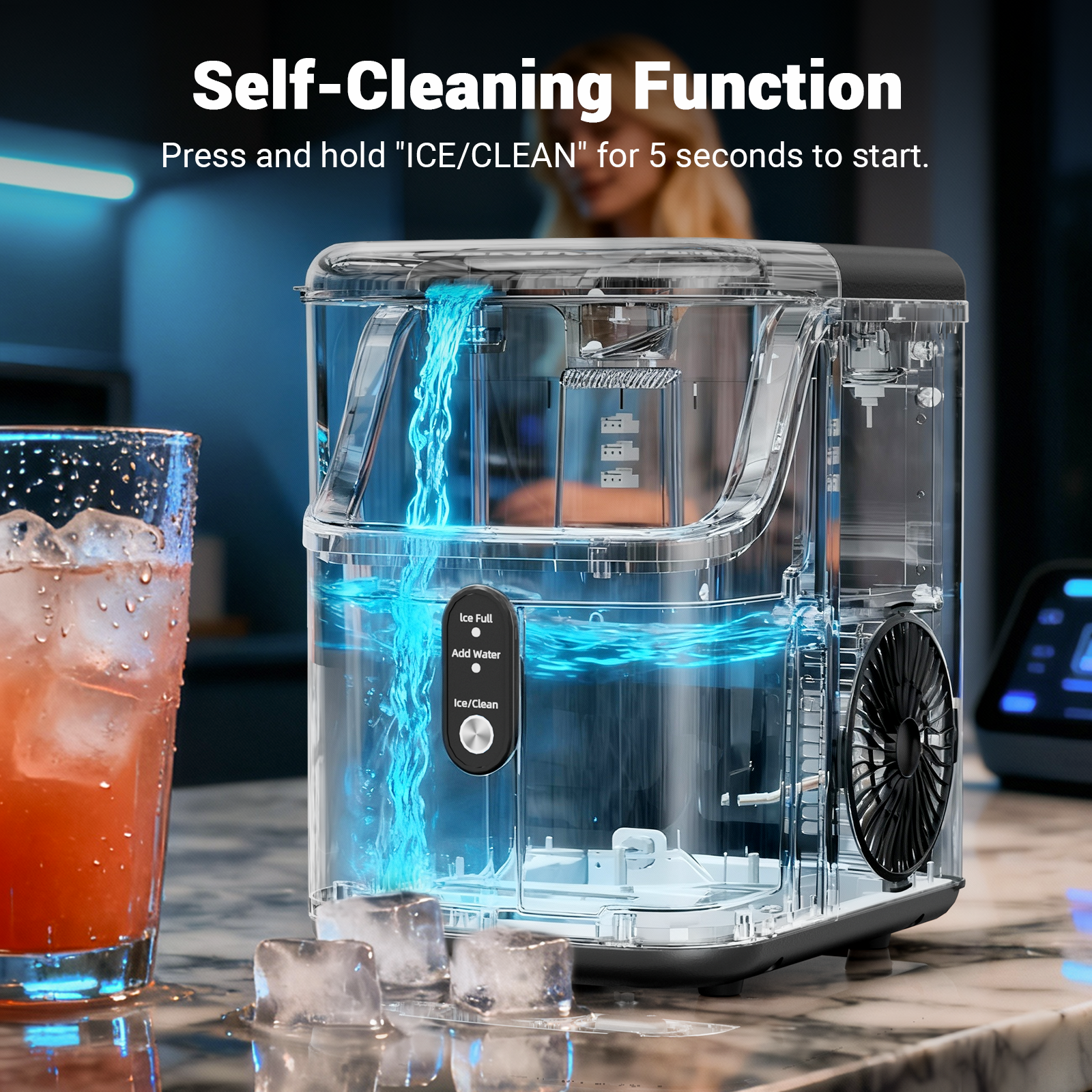 Nugget ice Maker countertop, S - Home Office Gear avis et prix