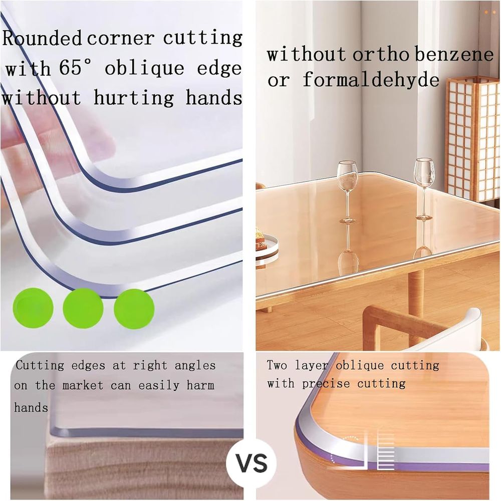 42x64 Clear PVC Desk Mat Prote - Home Office Free avis et prix