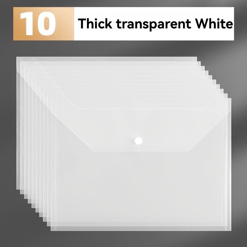 5/10 Pcs/set A4 Transparent Fi - File Cabinet Drawer avis et prix