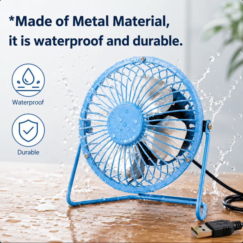 Mini Fan USB Fan Lightweight R - Home Office Jobs avis et prix