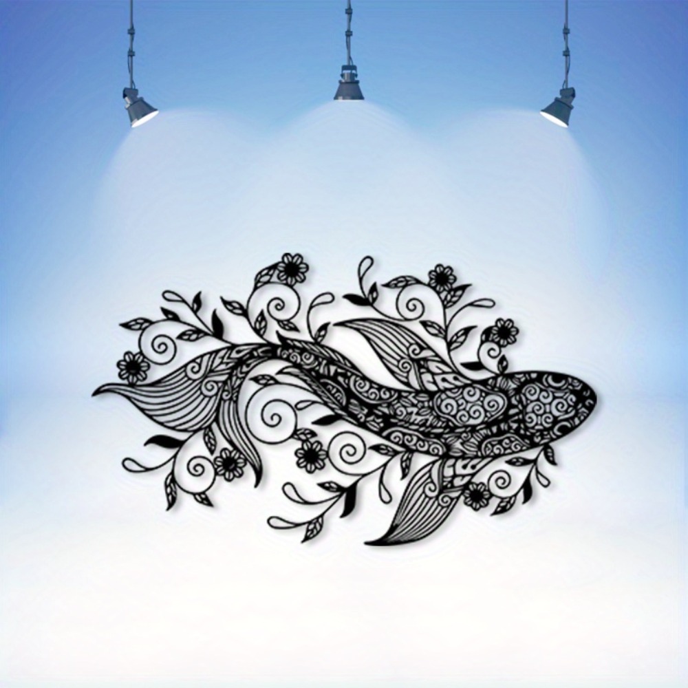 1pc Vintage Koi Fish Metal Wal - Home Office Feng Shui avis et prix