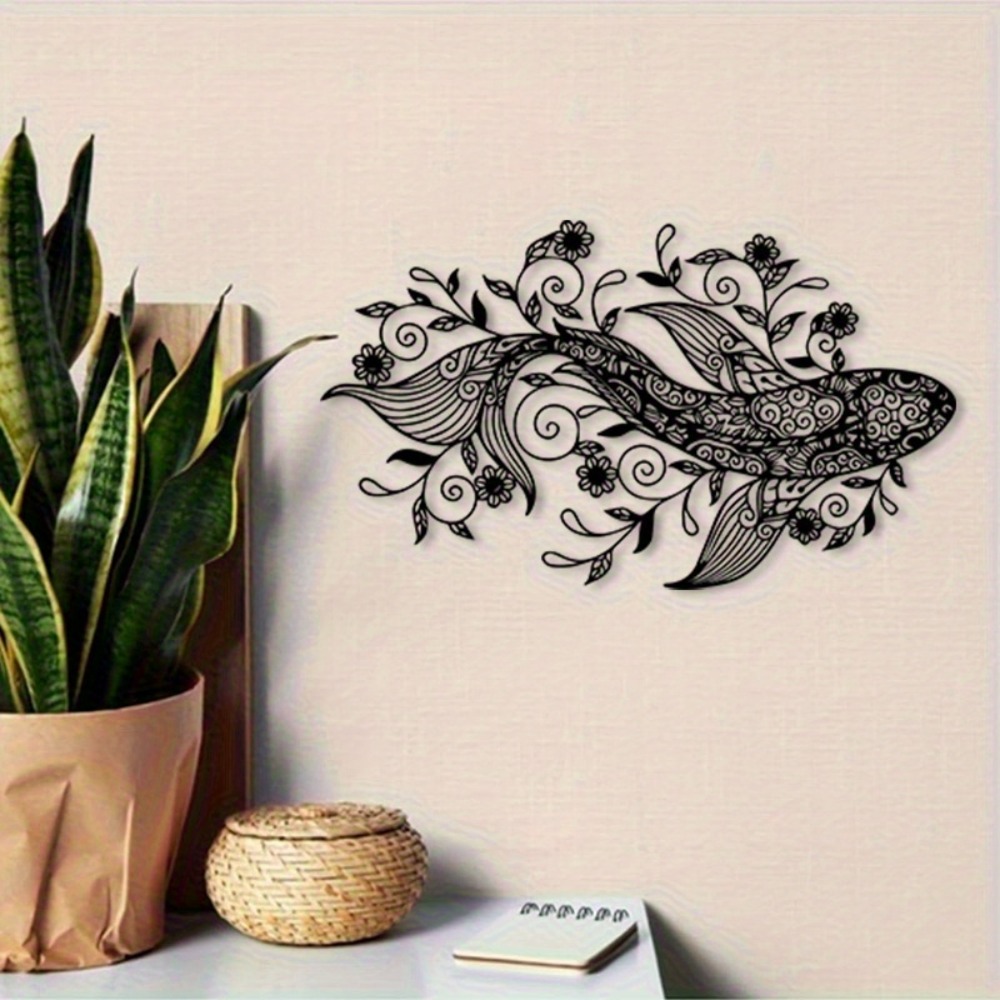 1pc Vintage Koi Fish Metal Wal - Home Office Feng Shui avis et prix