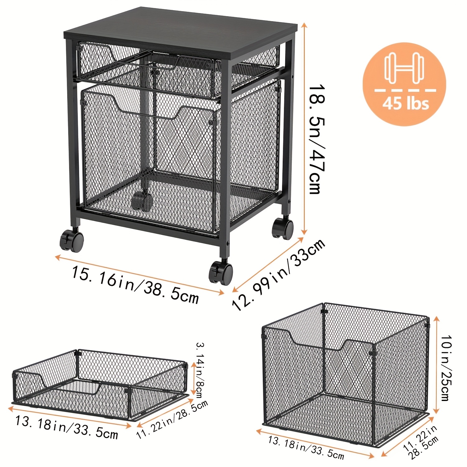 Rolling file cabinet cart, pri - Rolling File Cart avis et prix