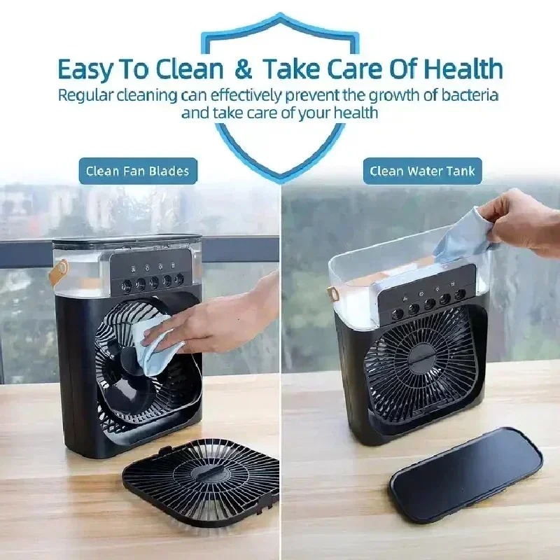 Five-hole Cooling Spray Fan Ai - Home Office Jobs avis et prix