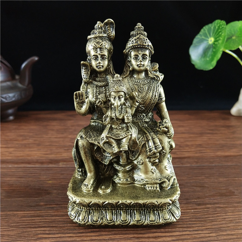 Bronze Color Shiva Statue Hind - Home Office Feng Shui avis et prix