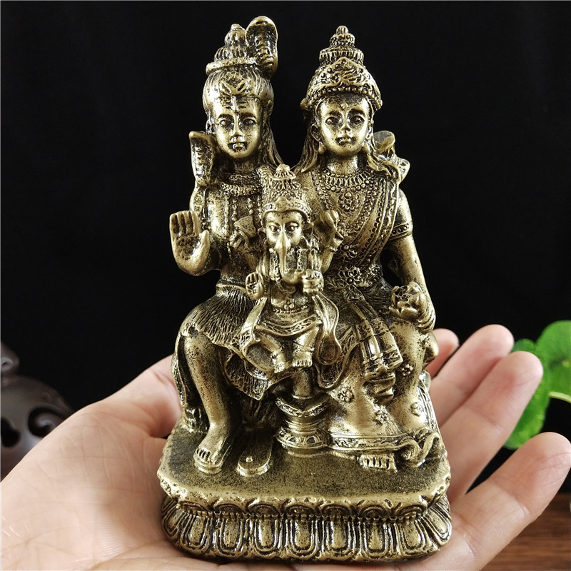 Bronze Color Shiva Statue Hind - Home Office Feng Shui avis et prix