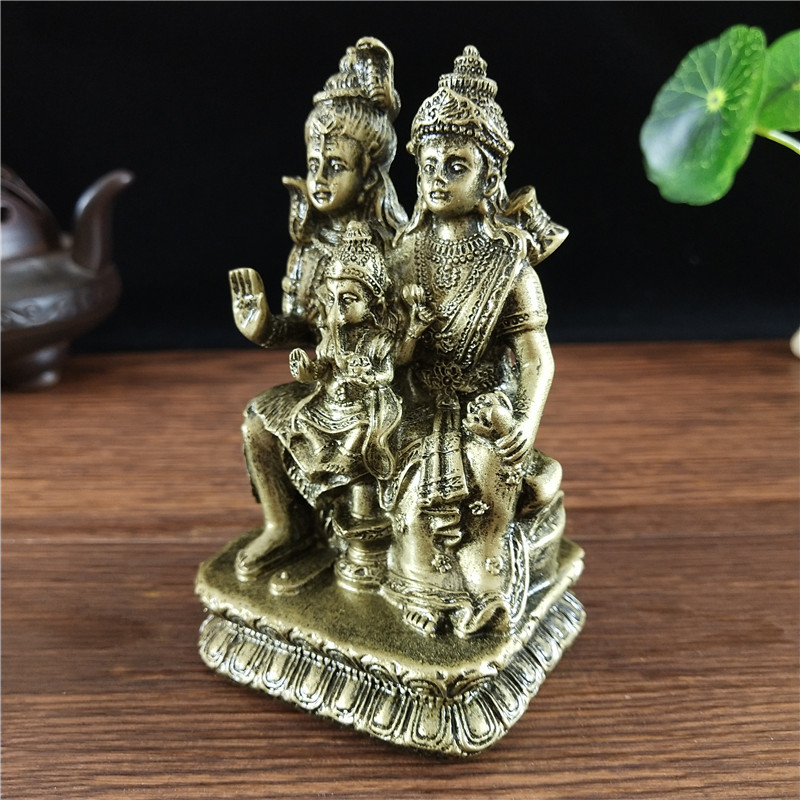 Bronze Color Shiva Statue Hind - Home Office Feng Shui avis et prix