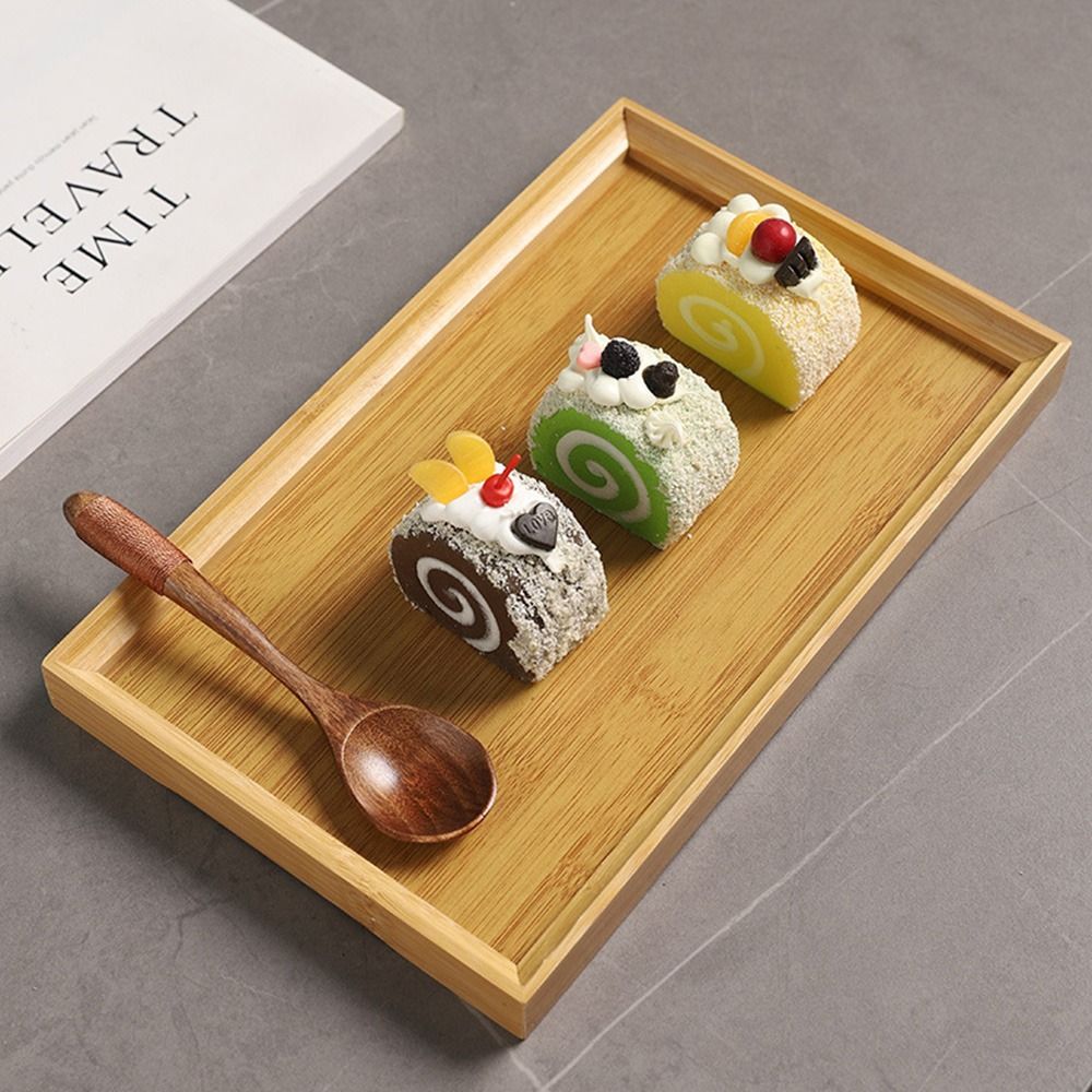 Decorate Tray Natural Bamboo B - Desktop Organizer Bamboo avis et prix