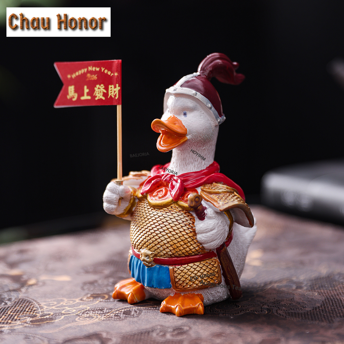 Color Changing Warrior Duck Te - Home Office Feng Shui avis et prix