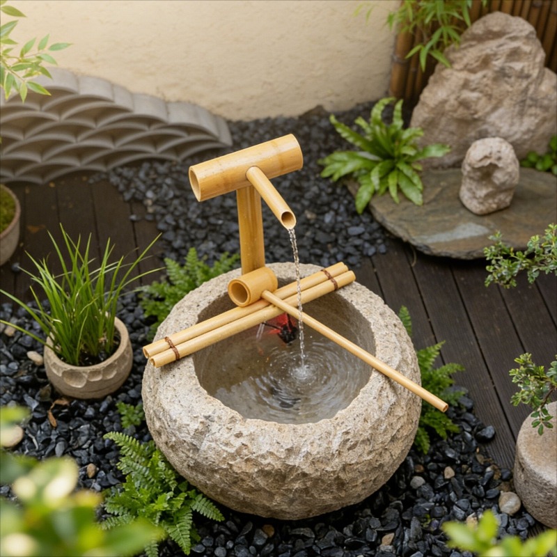 Outdoor Water Fountain  Zen Fl - Home Office Feng Shui avis et prix