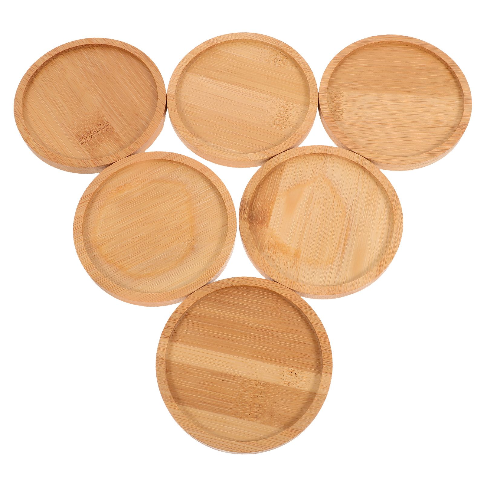 6pcs Mosaic Coaster Hot Pads K - Desktop Organizer Bamboo avis et prix