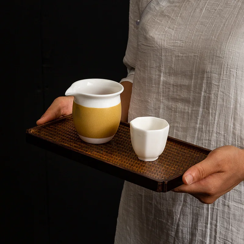 Bamboo Tea Tray Dry Brew Table - Desktop Organizer Bamboo avis et prix