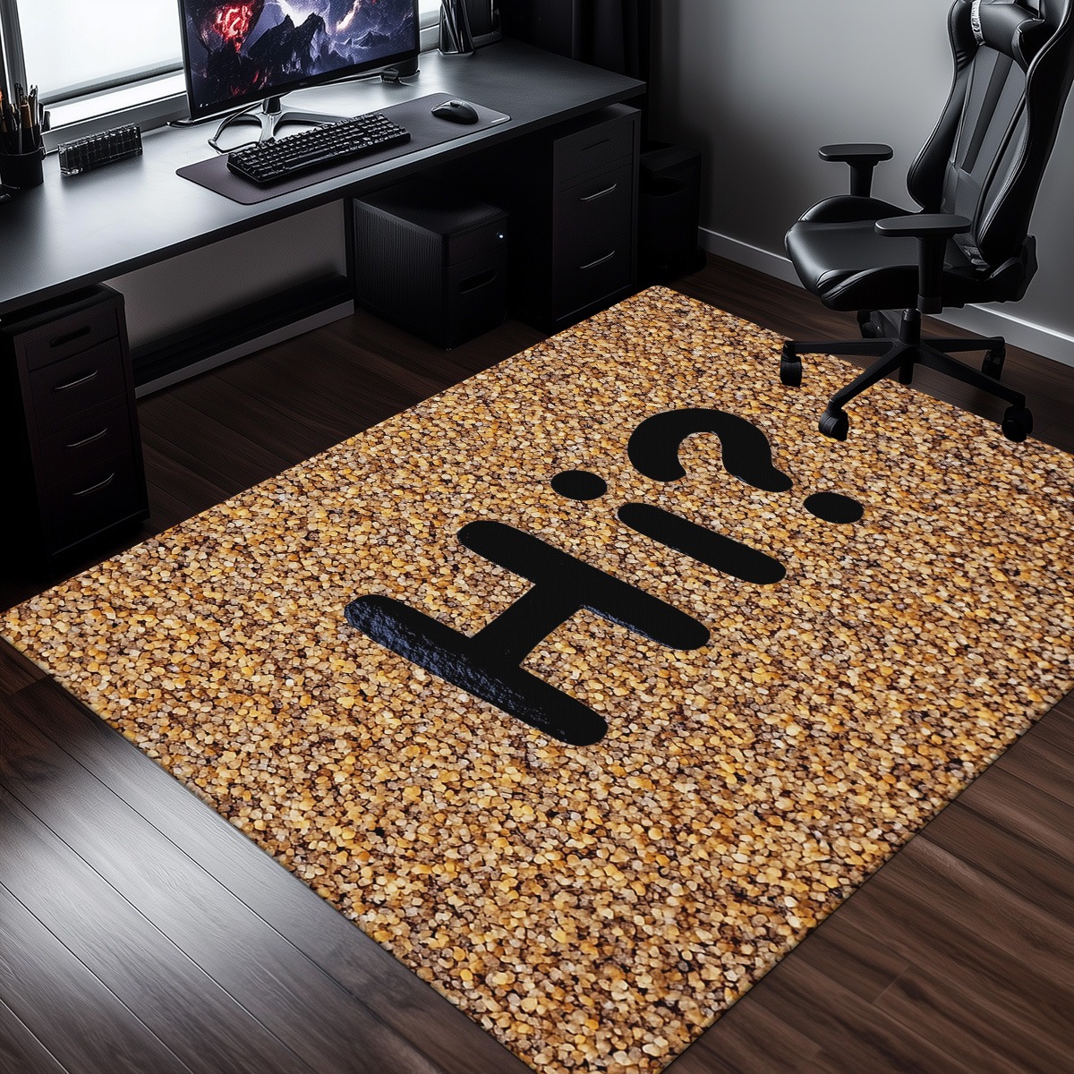 Hi question mark corn texture  - Home Office Questions avis et prix