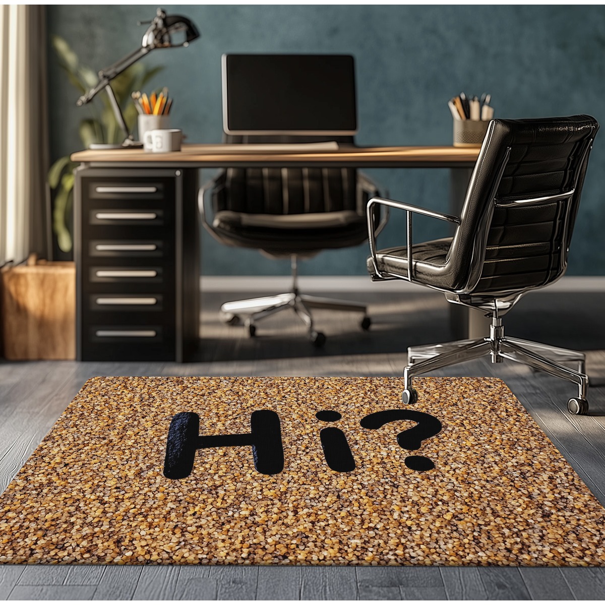 Hi question mark corn texture  - Home Office Questions avis et prix
