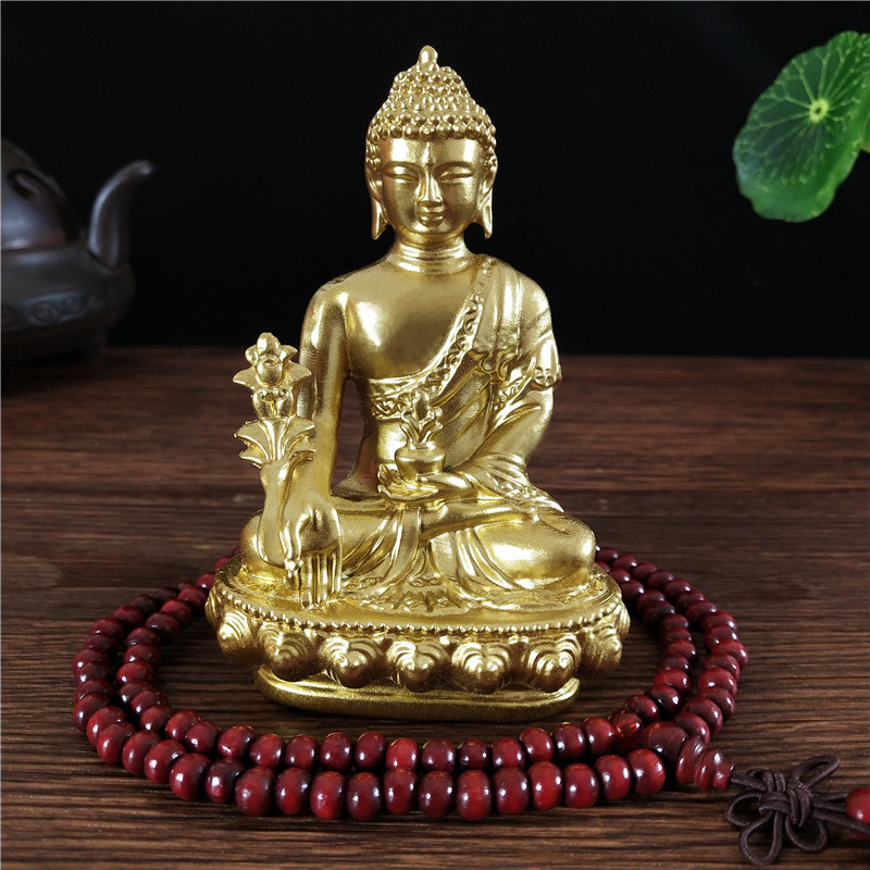 Goldn Medicine Buddha Statue W - Home Office Feng Shui avis et prix