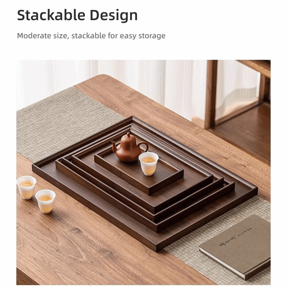 Decorate Tray Natural Bamboo B - Desktop Organizer Bamboo avis et prix