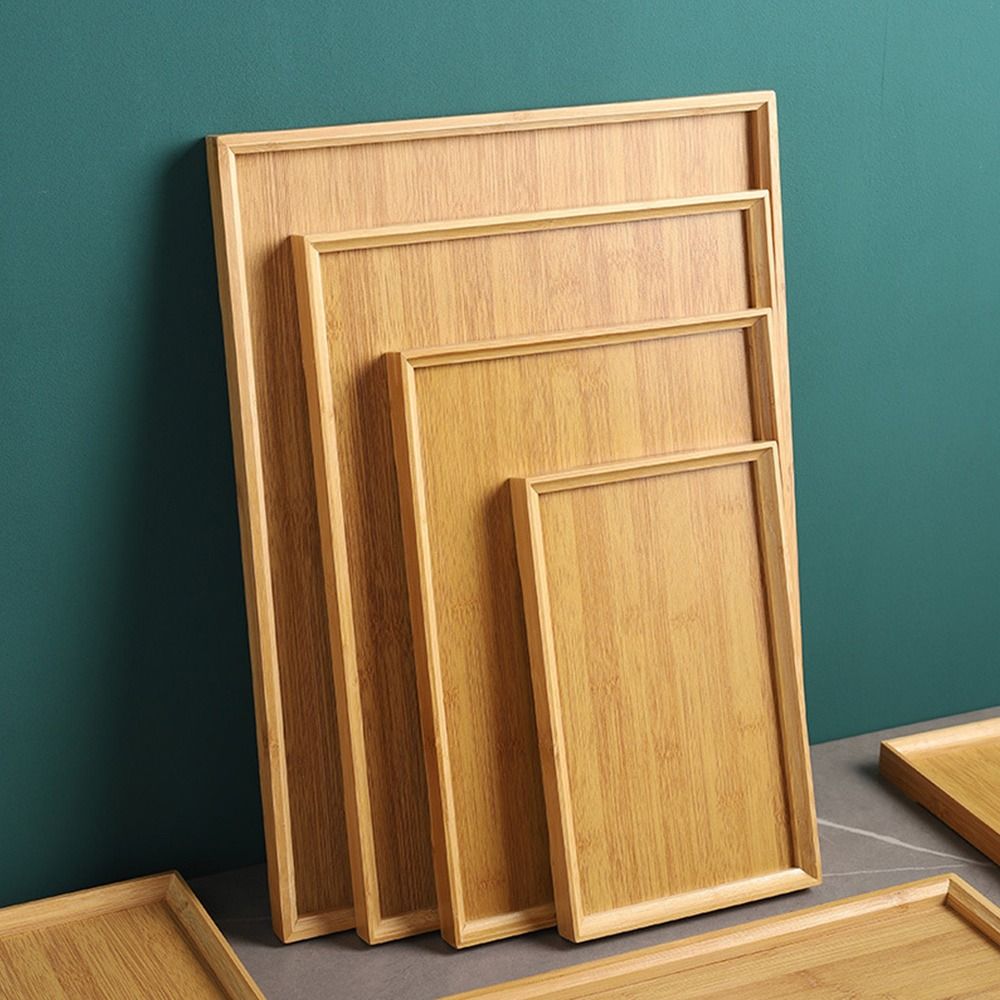 Decorate Tray Natural Bamboo B - Desktop Organizer Bamboo avis et prix