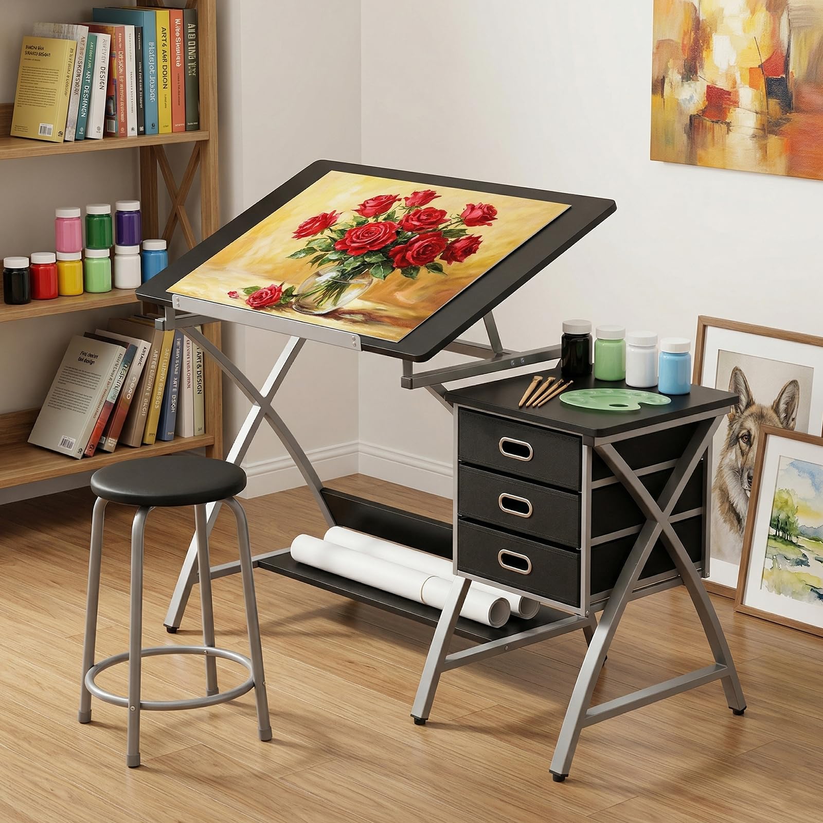 Tabletop Adjustable Drafting T - Home Office Free avis et prix