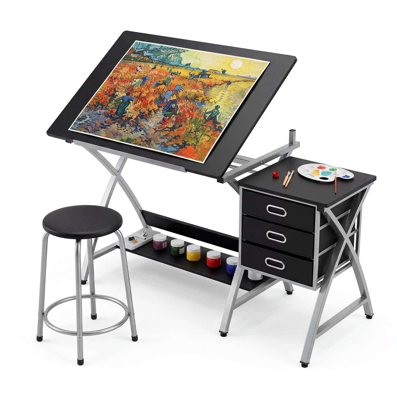 Tabletop Adjustable Drafting T - Home Office Free avis et prix