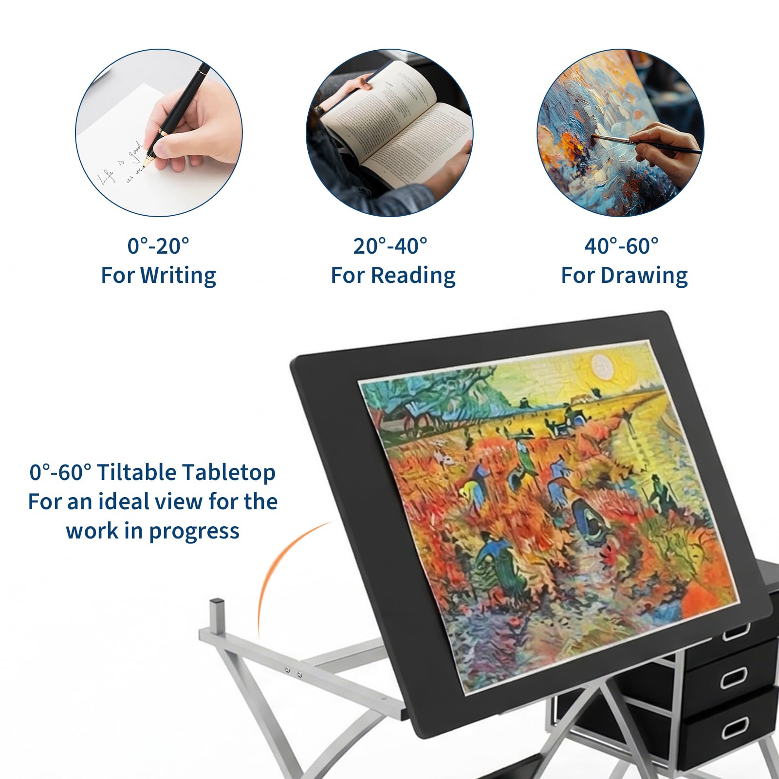 Tabletop Adjustable Drafting T - Home Office Free avis et prix