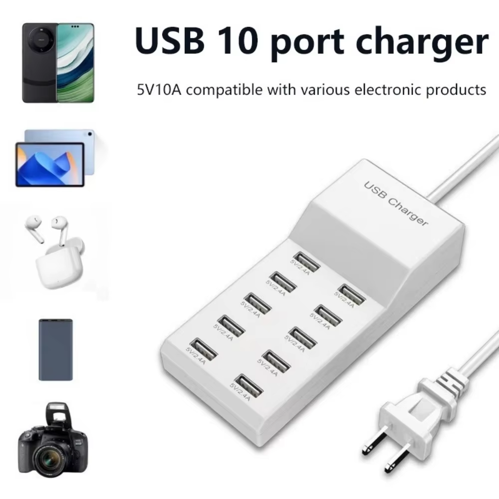 10 Ports USB Hub Fast Charger  - Home Office Of Uk avis et prix