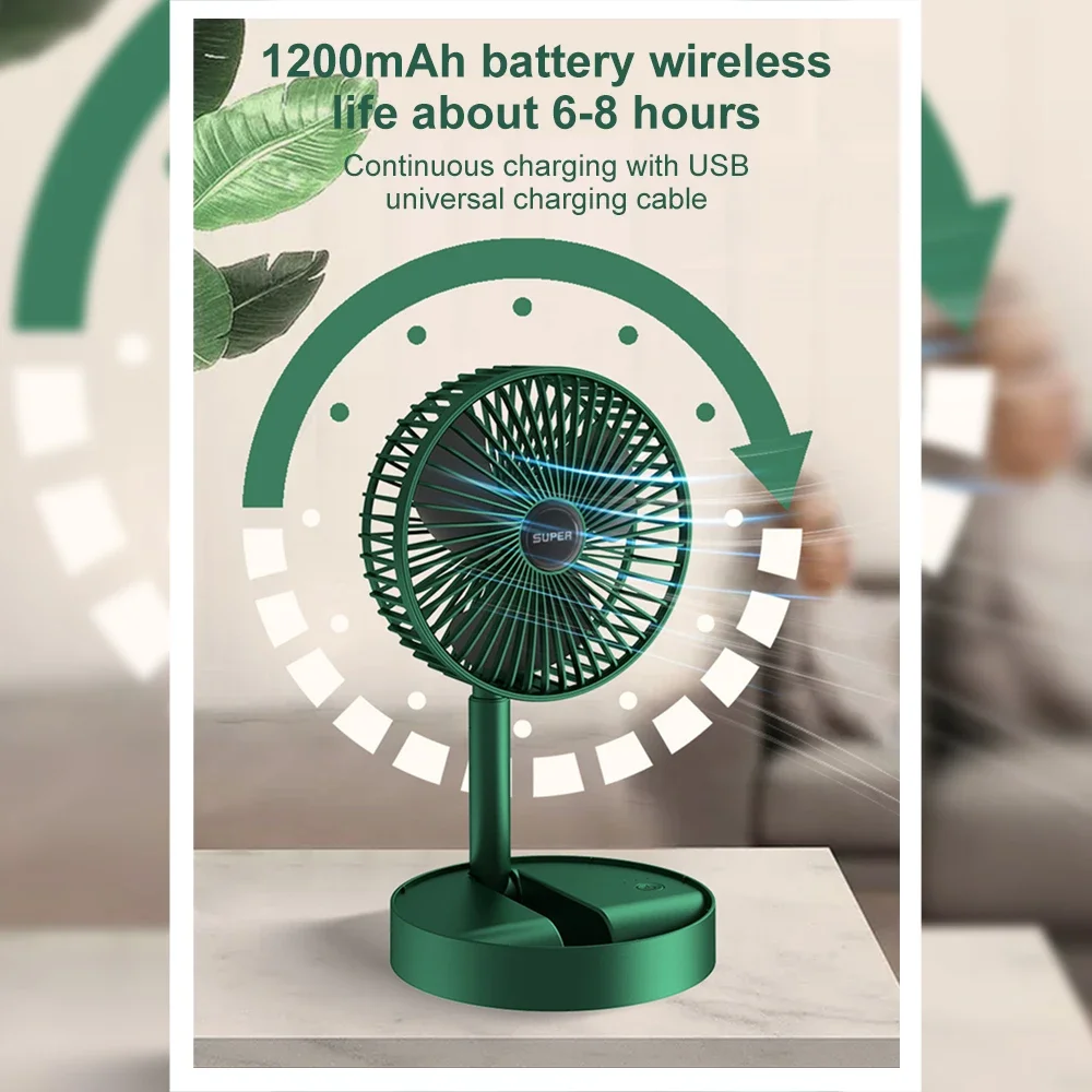 Portable Desktop USB Fan - Fol - Home Office Jobs avis et prix