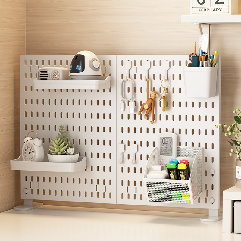 No Drill Clamp Mount Vertical  - Desktop Organizer Bamboo avis et prix
