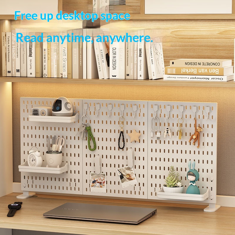 No Drill Clamp Mount Vertical  - Desktop Organizer Bamboo avis et prix