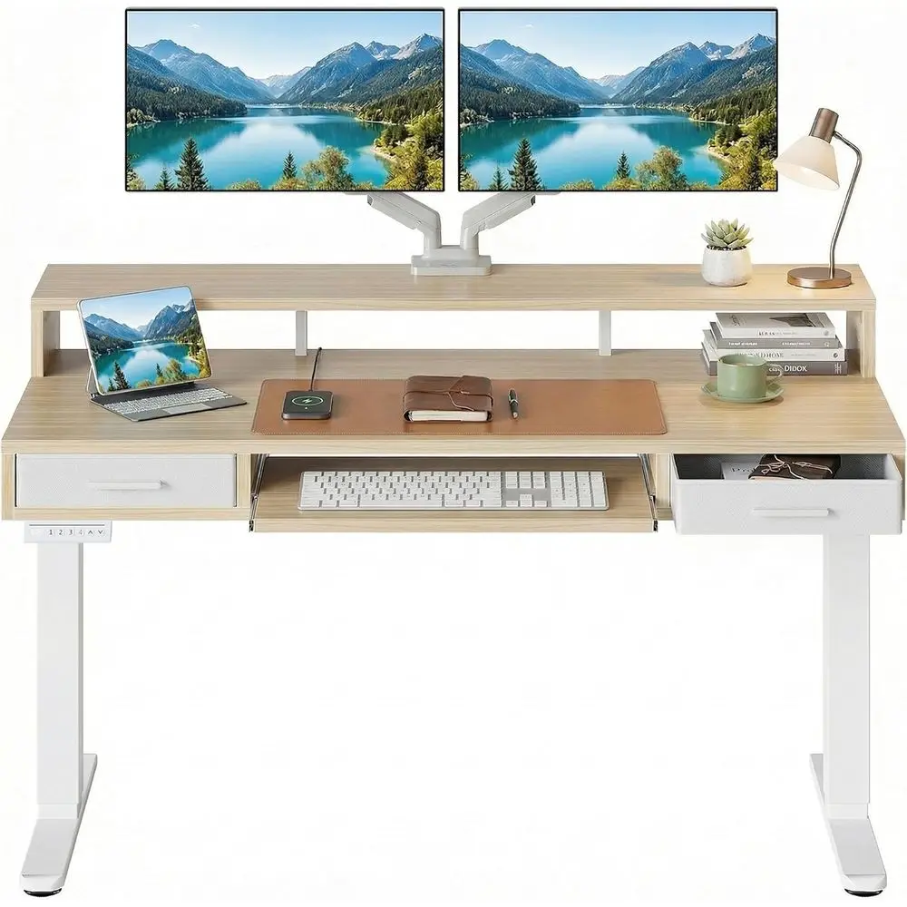 55″ x 26″ Electric Standing De - Standing Desk Electric avis et prix