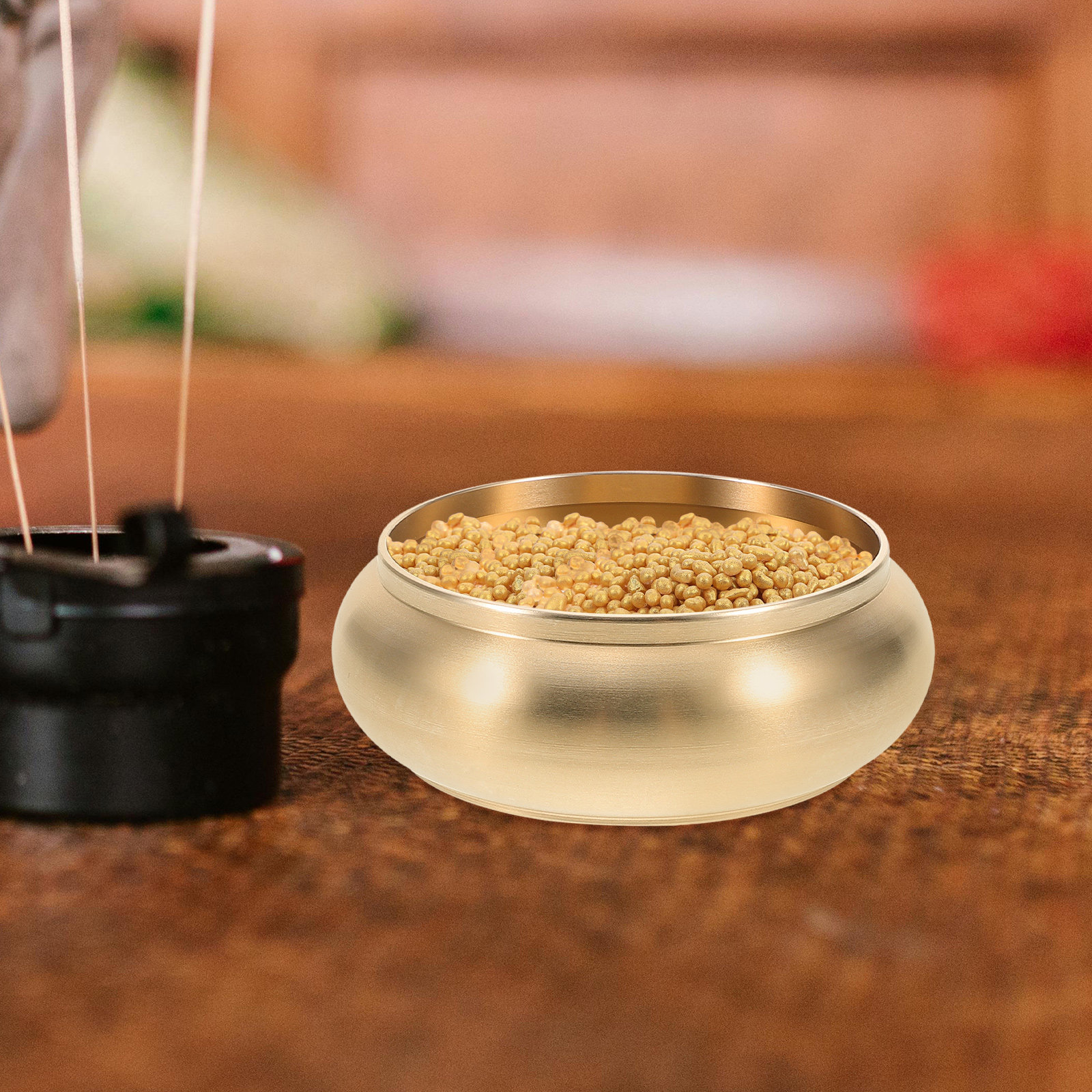 1 Box Mini Golden Rice Beads f - Home Office Feng Shui avis et prix